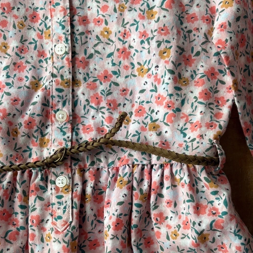NWOT Carter’s Pink Floral Dress size 7